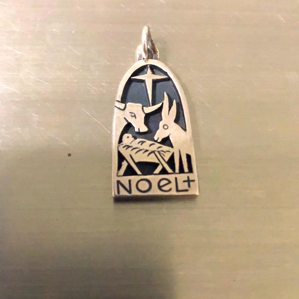 James avery vintage medium Noel charm.